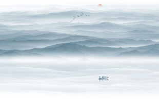 新中式山水画