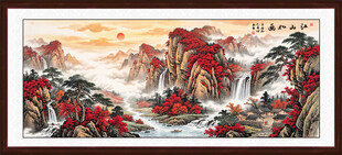 山水风景装饰画