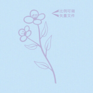 紫色花卉
