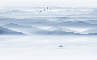 水墨山水画