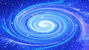 梦幻蓝色宇宙漩涡星空吊顶