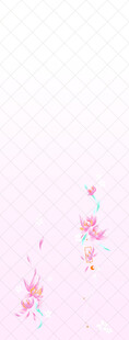 粉色梦幻花朵漂浮汉服