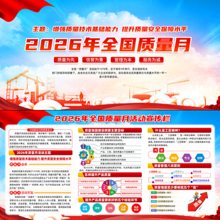 2026年全国质量月