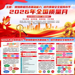 2026年全国质量月    