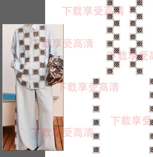 室内休闲服饰展示
