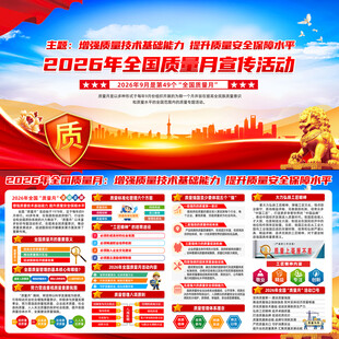 2026年全国质量月
