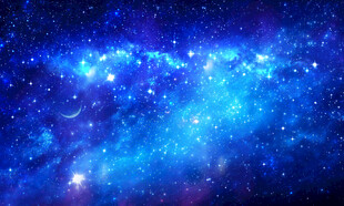 璀璨宇宙星空背景图
