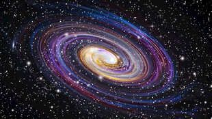 绚丽星空高清图