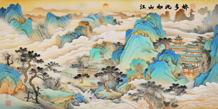 千里江山图