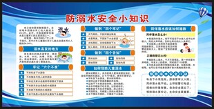防溺水安全知识宣传栏