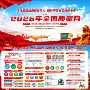 2026质量月宣传栏