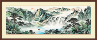 大厅山水画