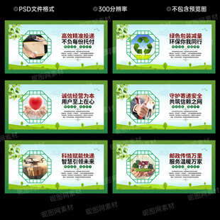 邮政宣传展板