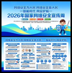 2026国家网络安全宣传周展板