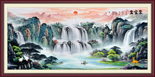 国画山水