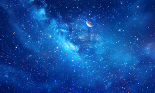 蓝色星空顶