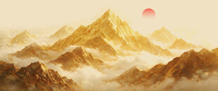日照金山