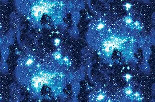 梦幻星空闪烁图案