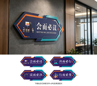 会议室展板