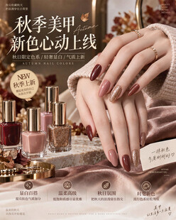 美甲海报