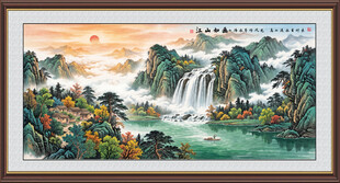 新中式山水画