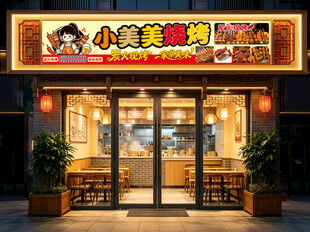 烧烤店