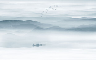水墨山水画