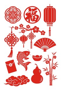 中国风传统喜庆元素