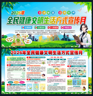 2026全民健康生活方式宣传