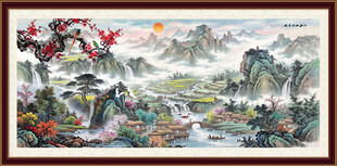 国画山水