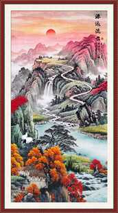 玄关山水画