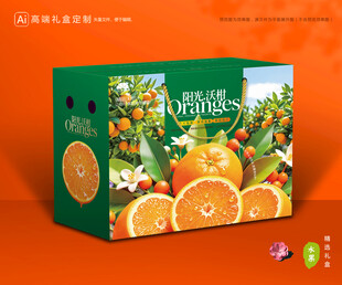 沃柑包装 蜜桔礼盒