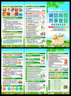 2026年食品安全宣传周三折页