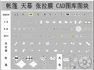 帐篷CAD模型 