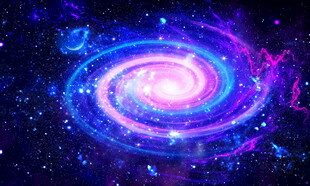 唯美梦幻炫彩宇宙星空背景