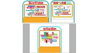 地方特色安全宣传展板打卡地点