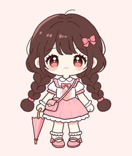 可爱小女孩