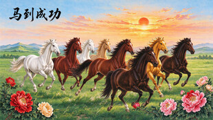 八骏图