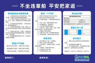客渡船舶安全管理制度图