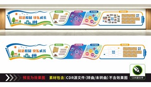 校园长廊文化墙