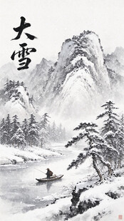 大雪海报