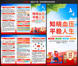 2026全国高血压日三折页