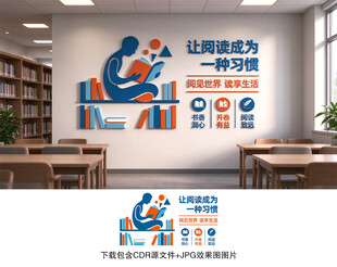 阅读文化墙