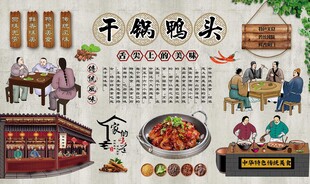干锅鸭头