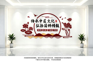中医养生文化墙