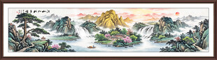巨幅山水画