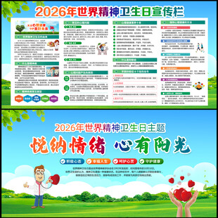 2026年精神卫生日