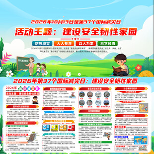 2026年国际减灾日