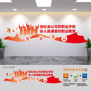 职校文化墙