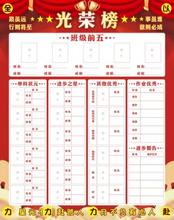 光荣榜